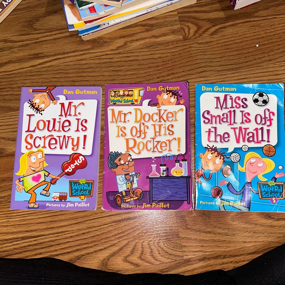 Dan Gutman My Weird School books